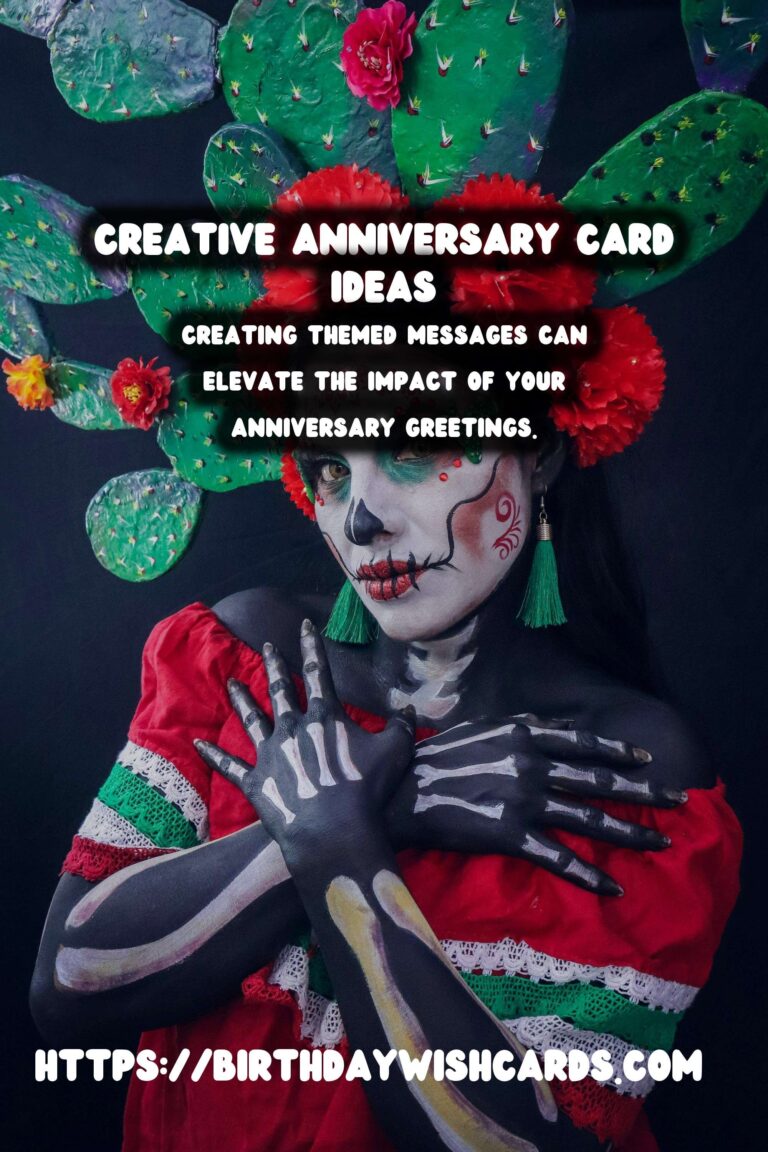 Refreshing Ways to Organize Anniversary Card Messages
