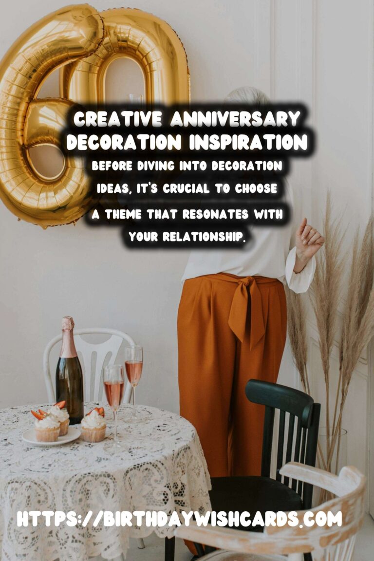 Refreshing Ways to Organize Anniversary Decoration Ideas