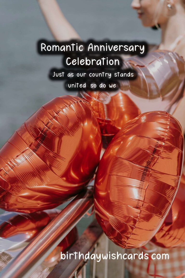 Romantic Anniversary Messages for Independence Day
