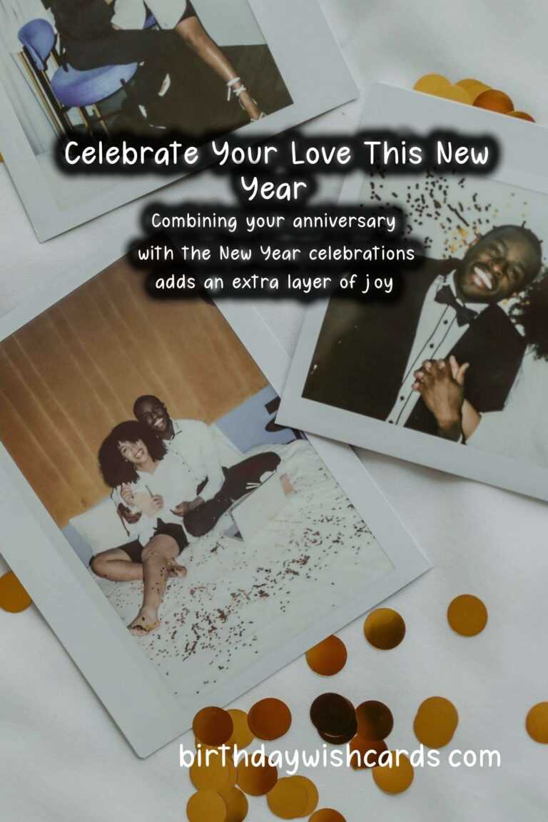 Romantic Anniversary Messages for the New Year