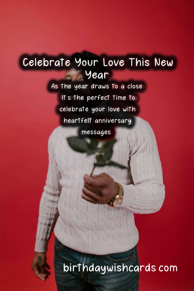 Romantic Anniversary Messages for the New Year