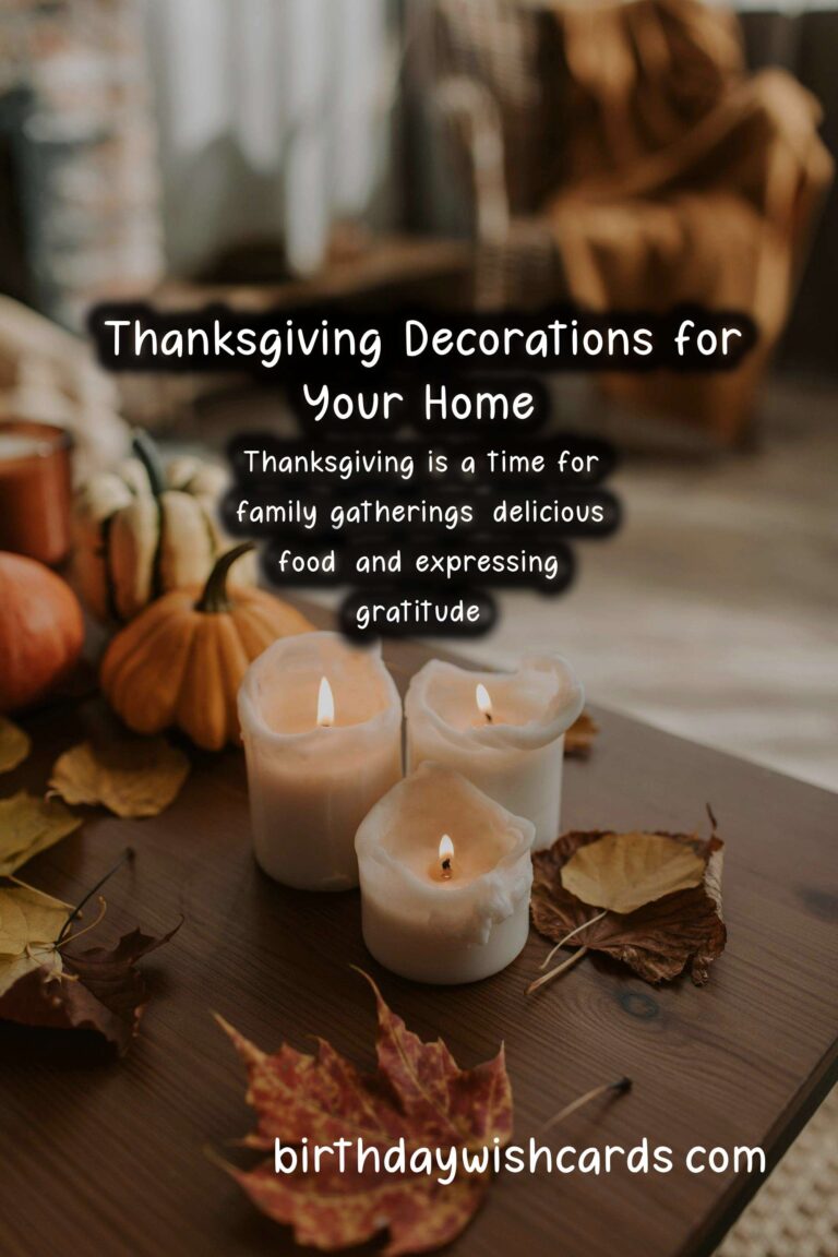 Seasonal Decor Ideas for Thanksgiving