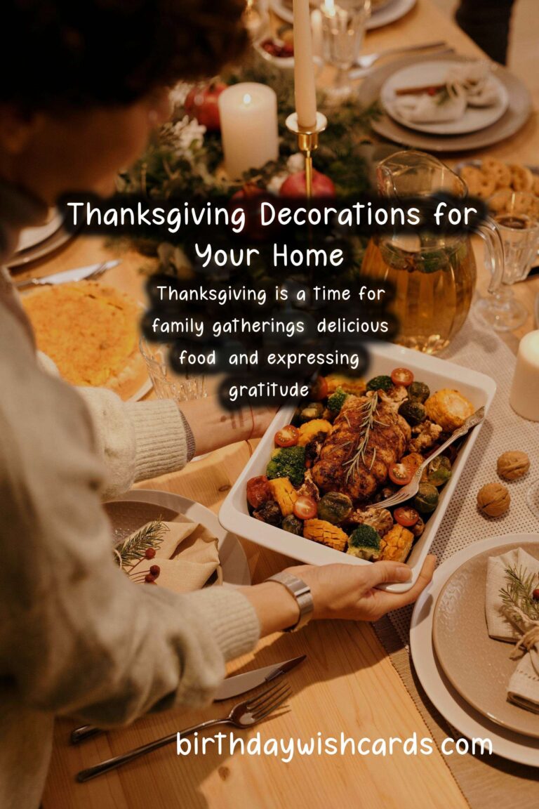Seasonal Decor Ideas for Thanksgiving