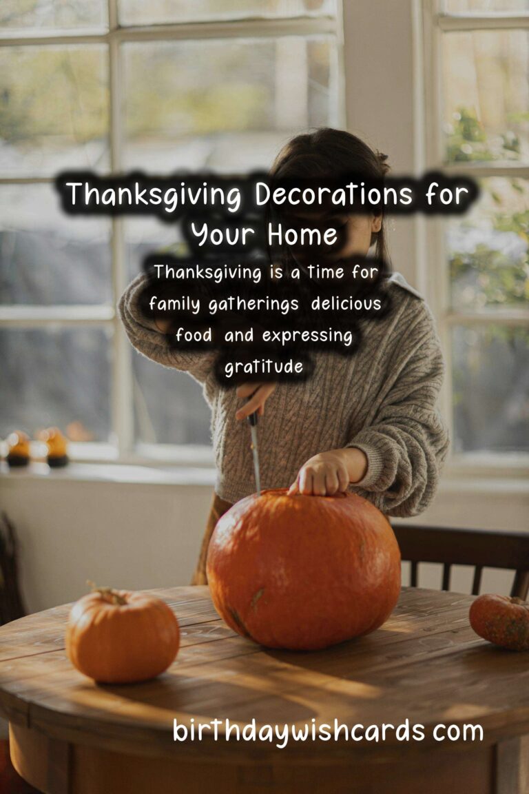 Seasonal Decor Ideas for Thanksgiving