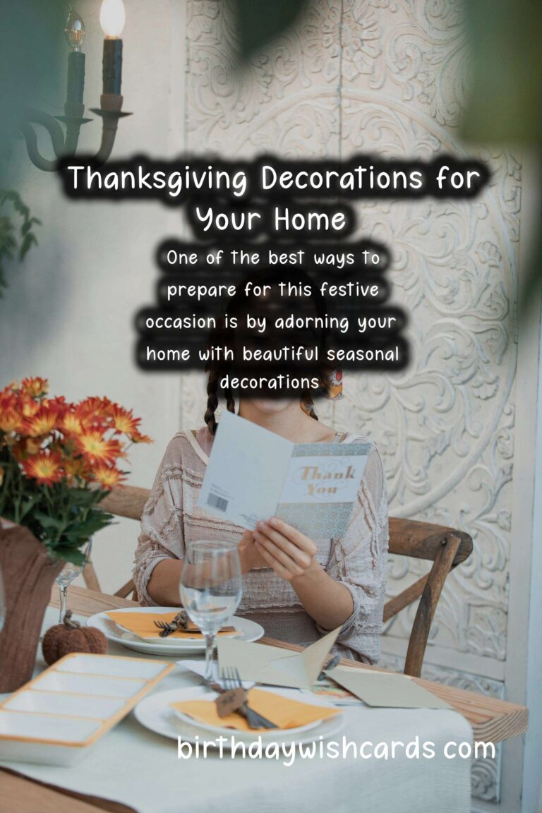 Seasonal Decor Ideas for Thanksgiving