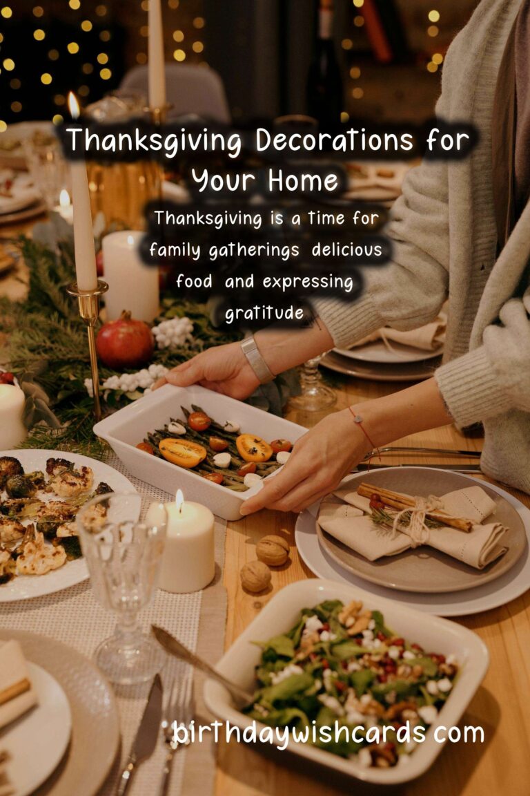 Seasonal Decor Ideas for Thanksgiving