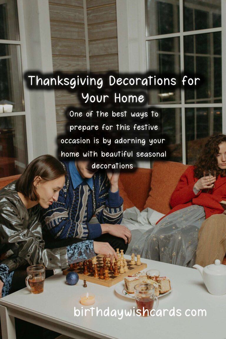 Seasonal Decor Ideas for Thanksgiving