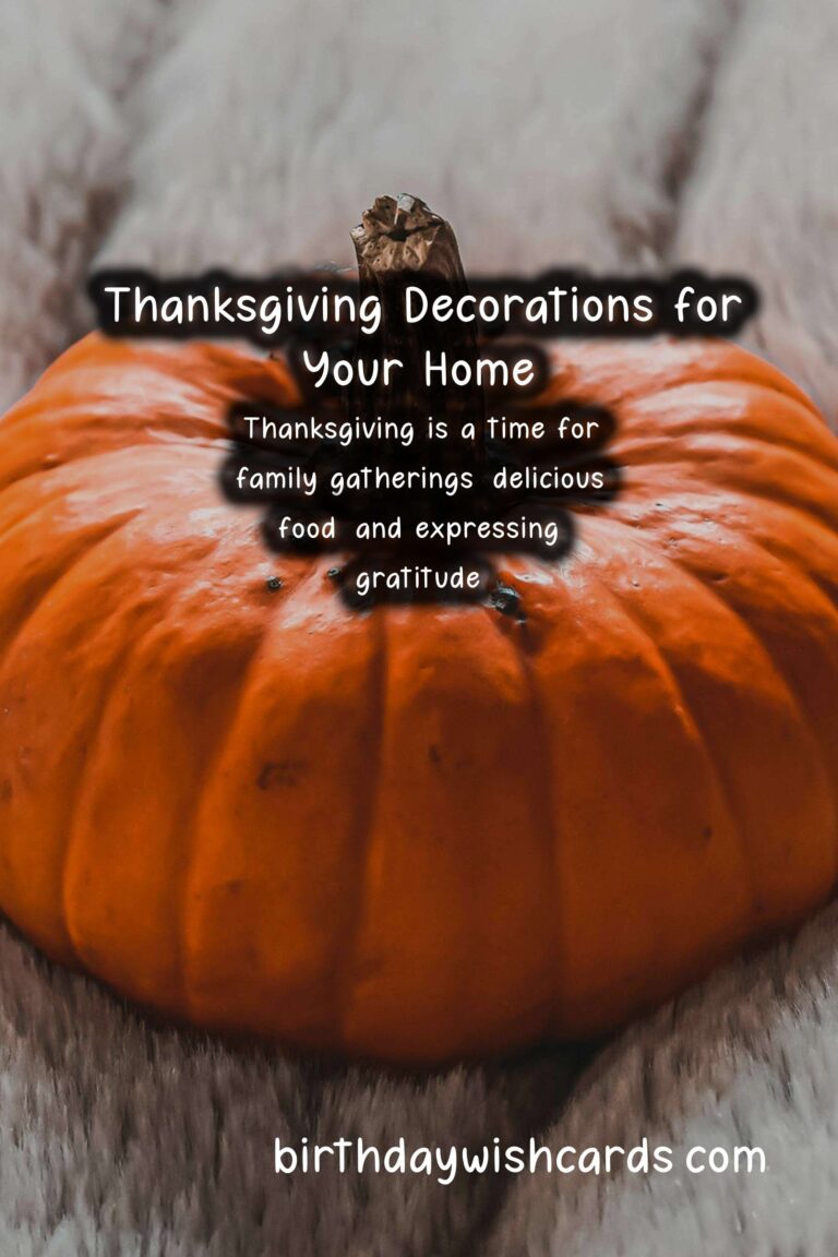 Seasonal Decor Ideas for Thanksgiving