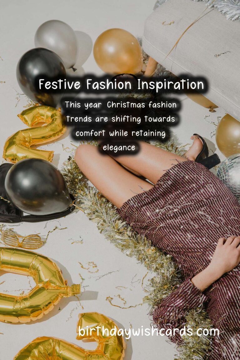 Seasonal Fashion Trends for Christmas 2023