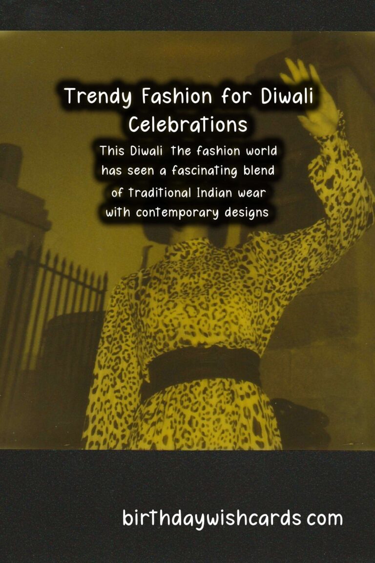 Seasonal Fashion Trends for Diwali 2023