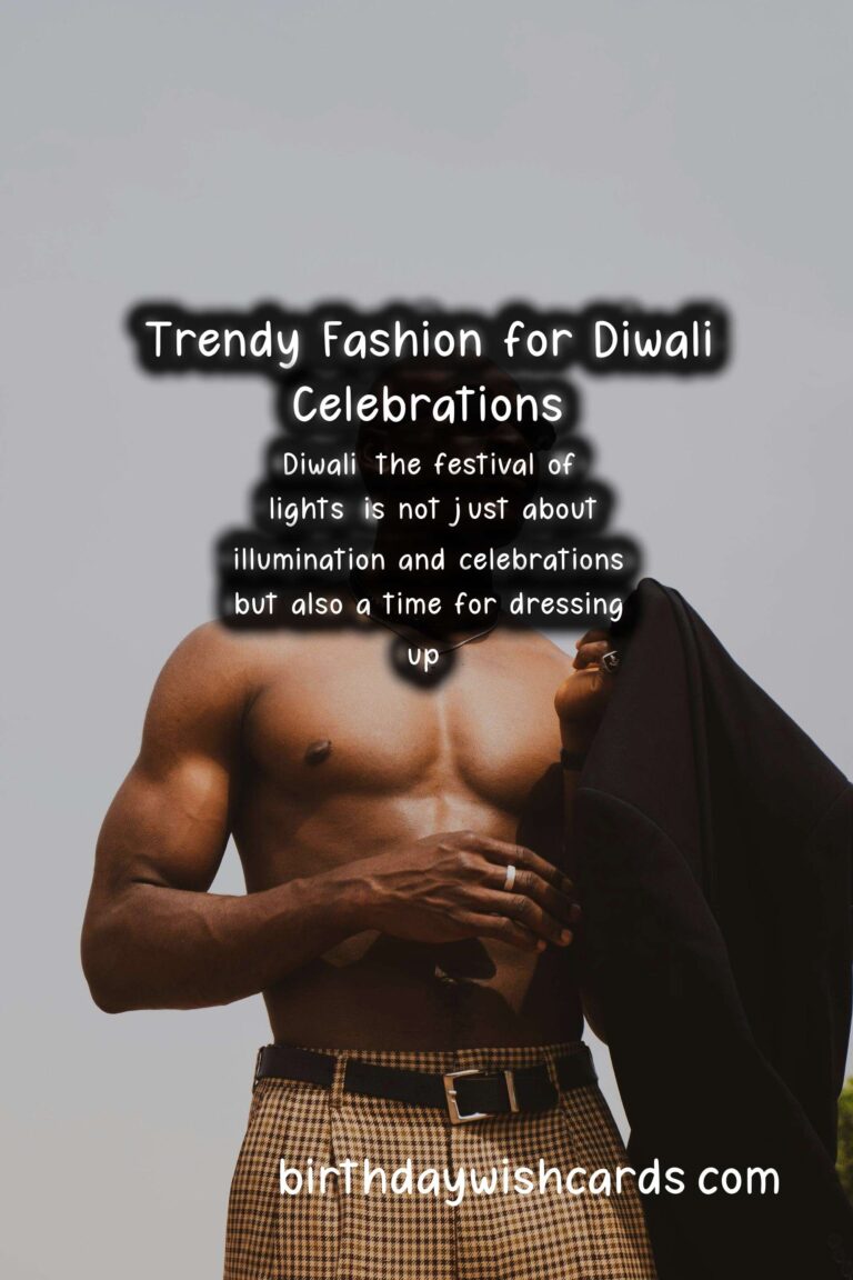 Seasonal Fashion Trends for Diwali 2023