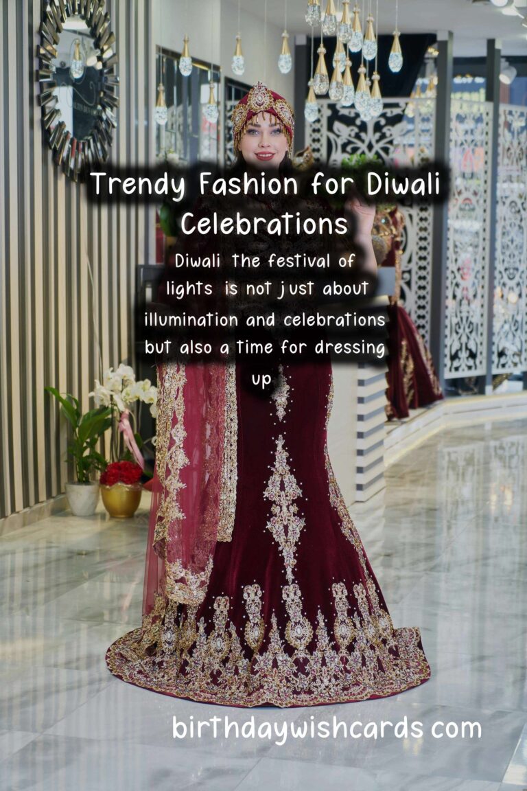 Seasonal Fashion Trends for Diwali 2023