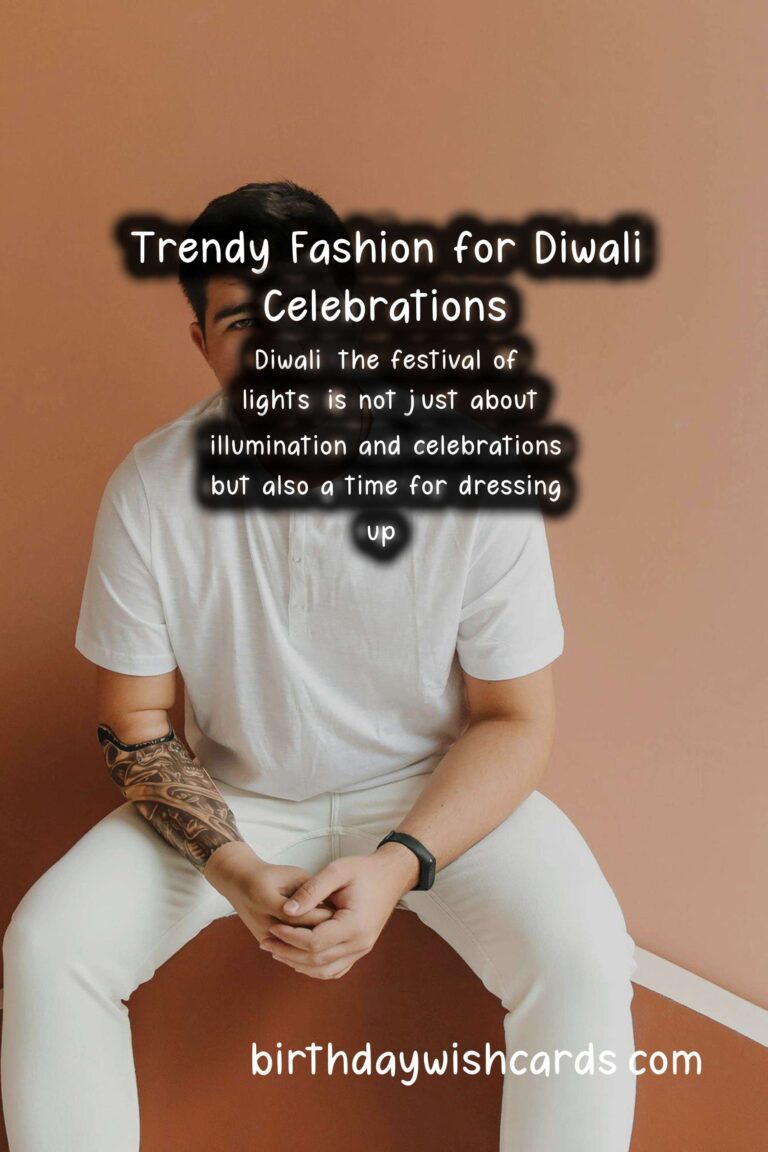 Seasonal Fashion Trends for Diwali 2023