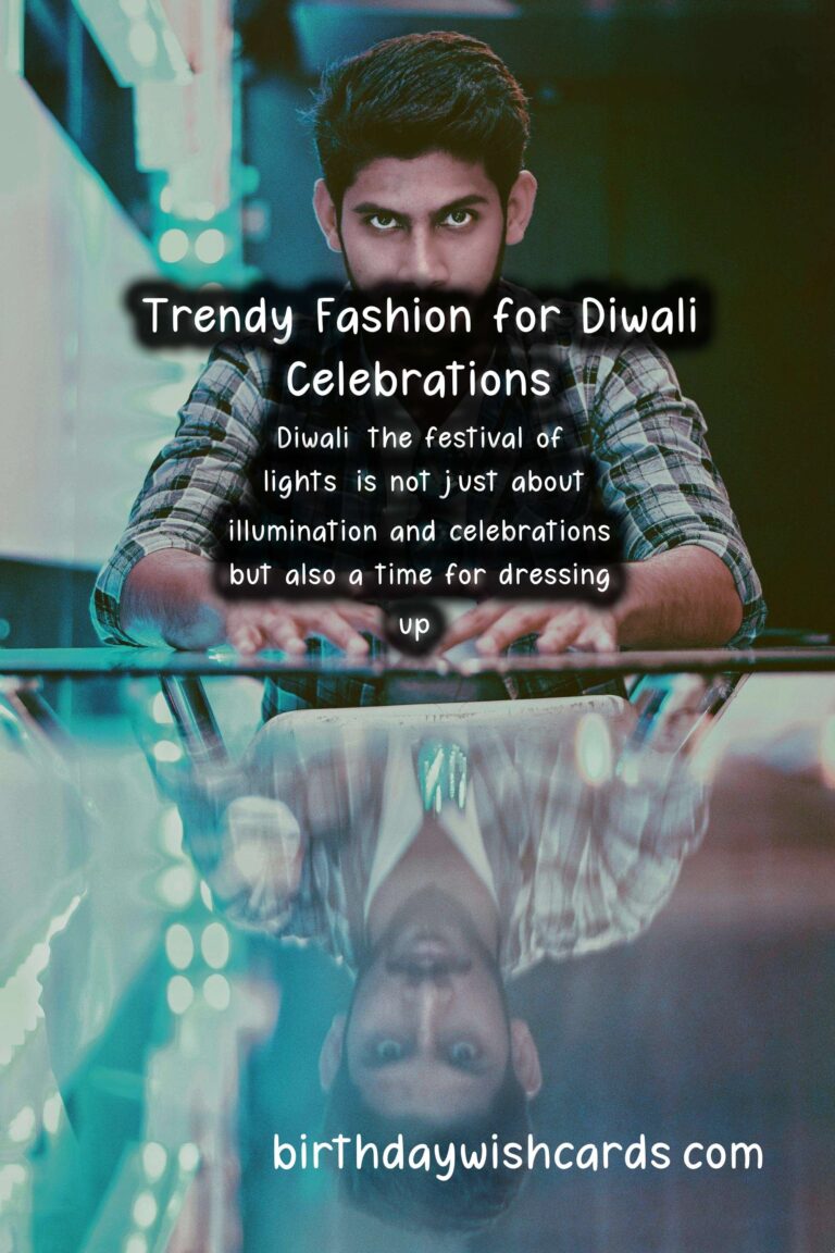 Seasonal Fashion Trends for Diwali 2023