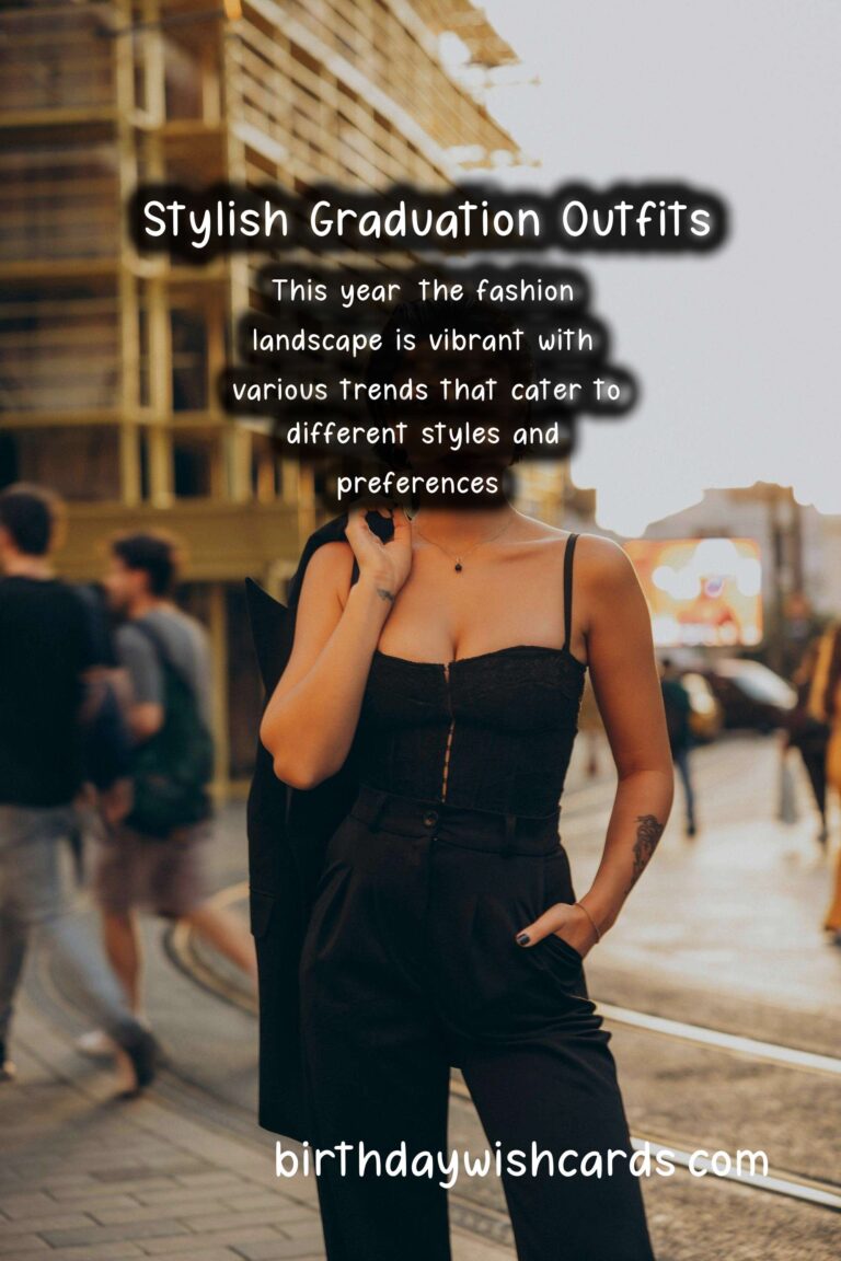 Seasonal Fashion Trends for Graduation: What to Wear in 2023