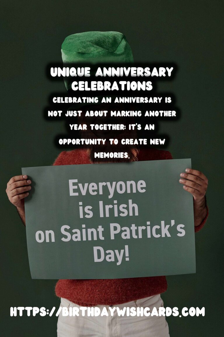 Simple Anniversary Celebration Ideas That Are Unique
