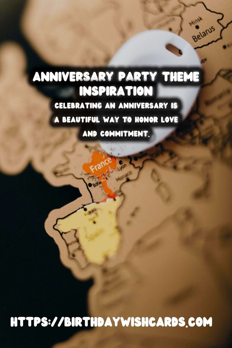 Simple Anniversary Party Themes That Shine