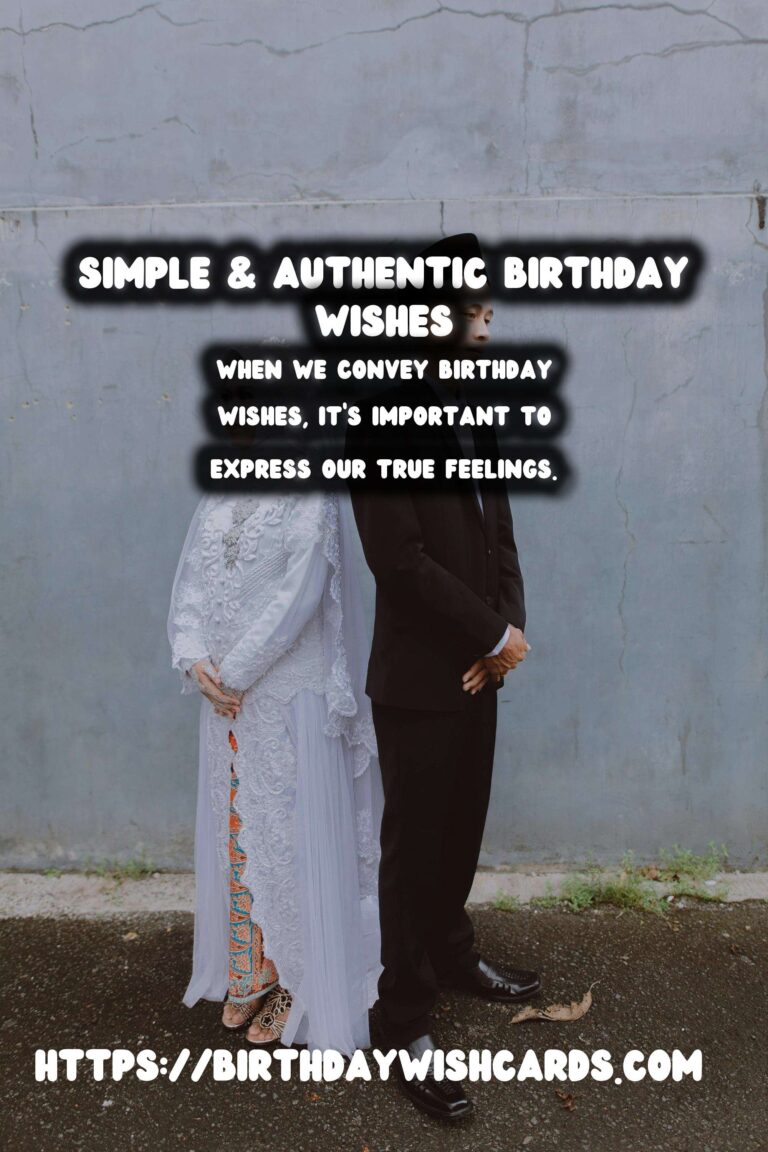 Simple Birthday Messages That Feel Authentic