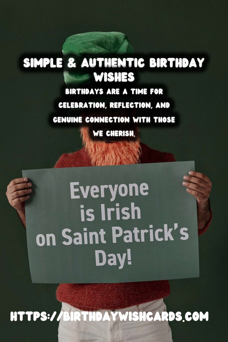 Simple Birthday Messages That Feel Authentic