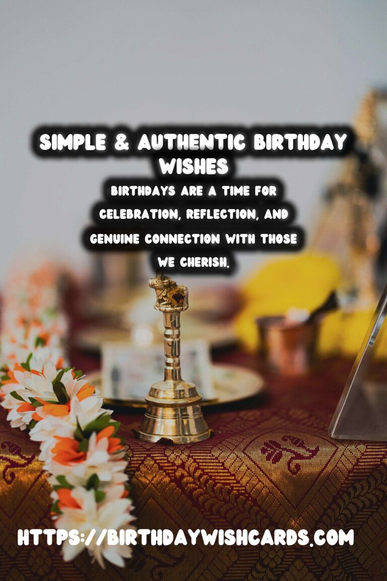 Simple Birthday Messages That Feel Authentic