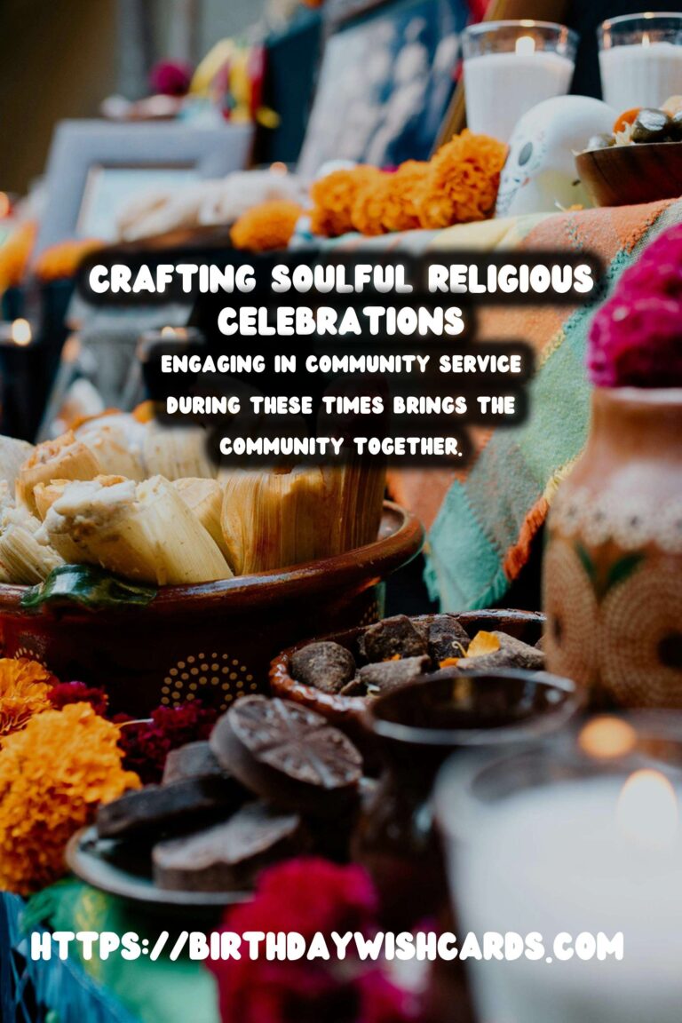 Soulful Ways to Craft Religious Celebration Ideas