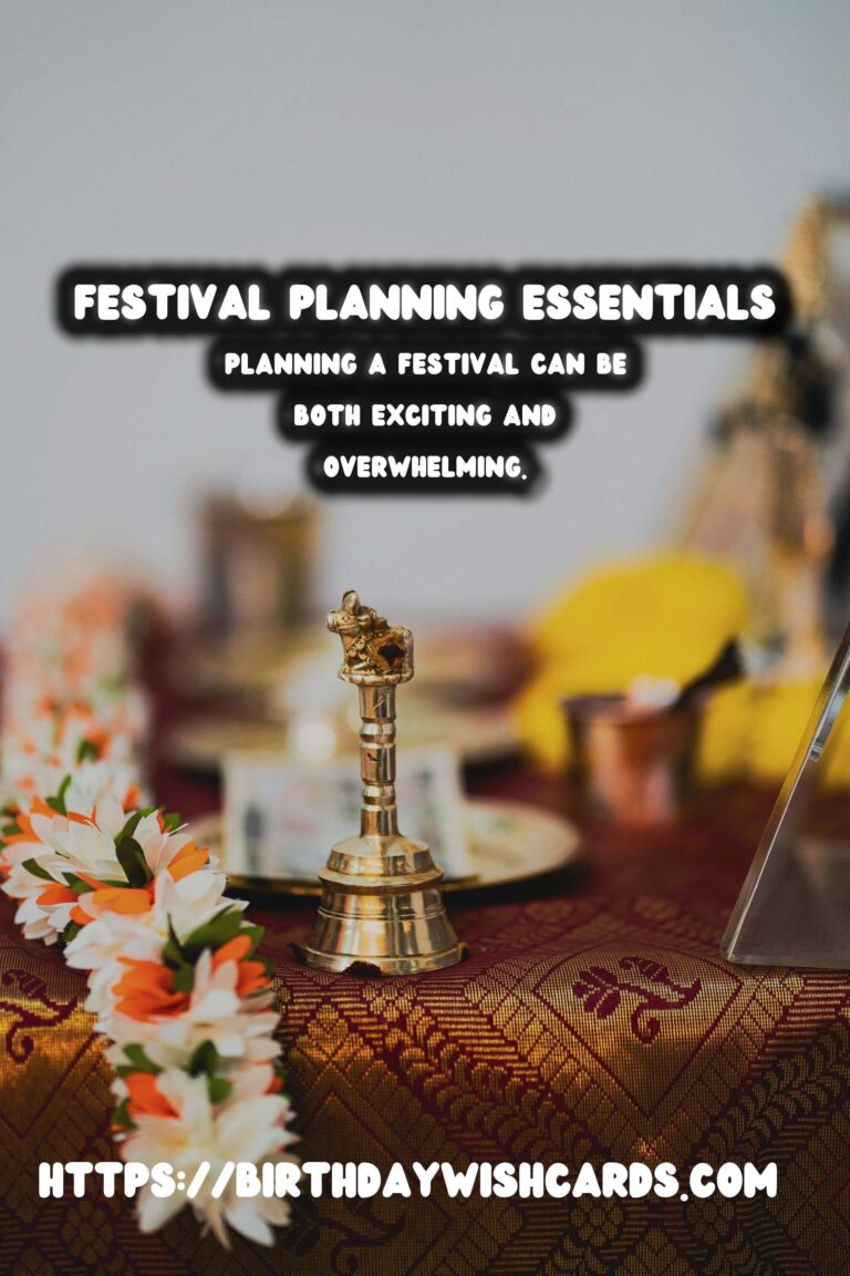 Soulful Ways to Write a Festival Planning Guide
