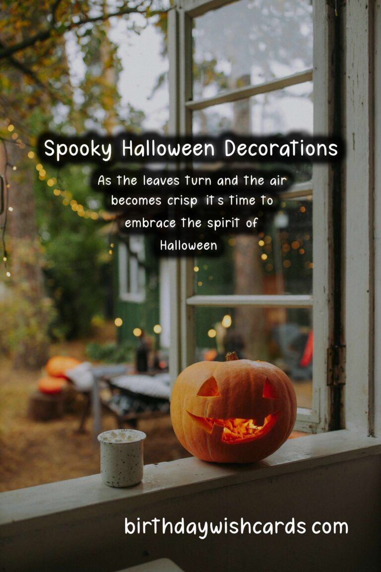 Spook-tacular Seasonal Decor Ideas for Halloween