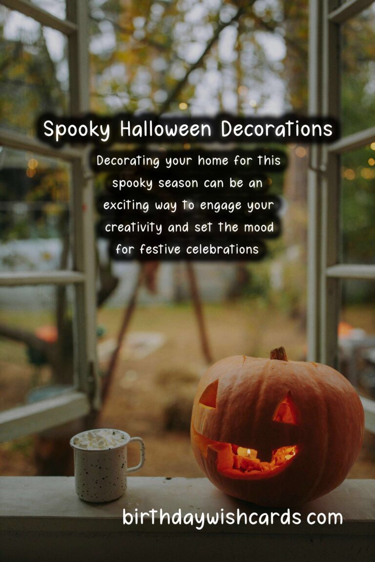 Spook-tacular Seasonal Decor Ideas for Halloween