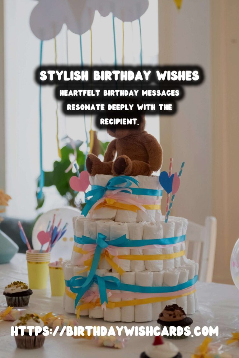 Stylish Birthday Messages That Make Memories