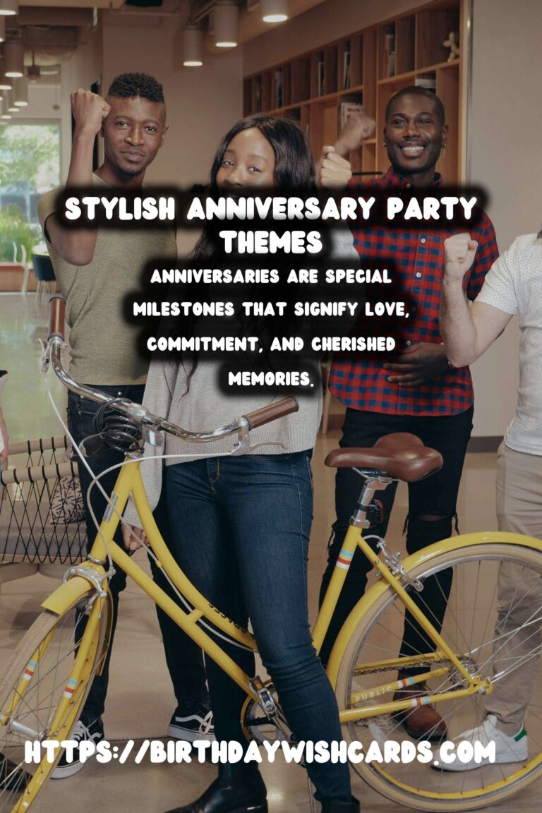 Stylish Ways to Prepare Anniversary Party Themes