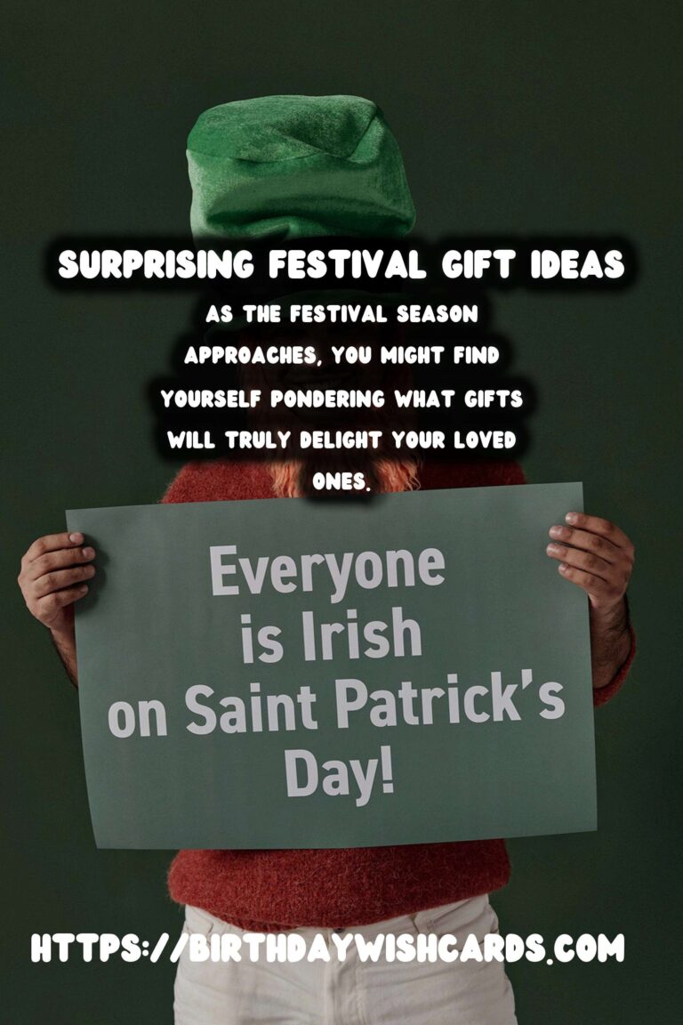 Surprising Festival Gift Ideas That Are Trendy
