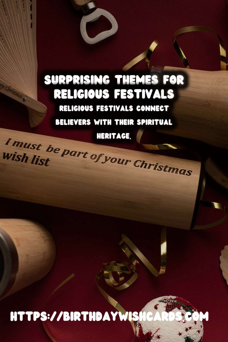 Surprising Religious Festival Themes For Every Budget