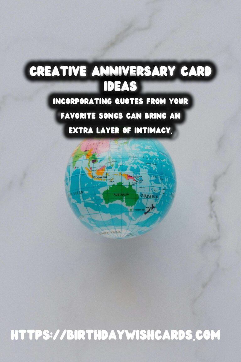 Surprising Ways to Celebrate Anniversary Card Messages