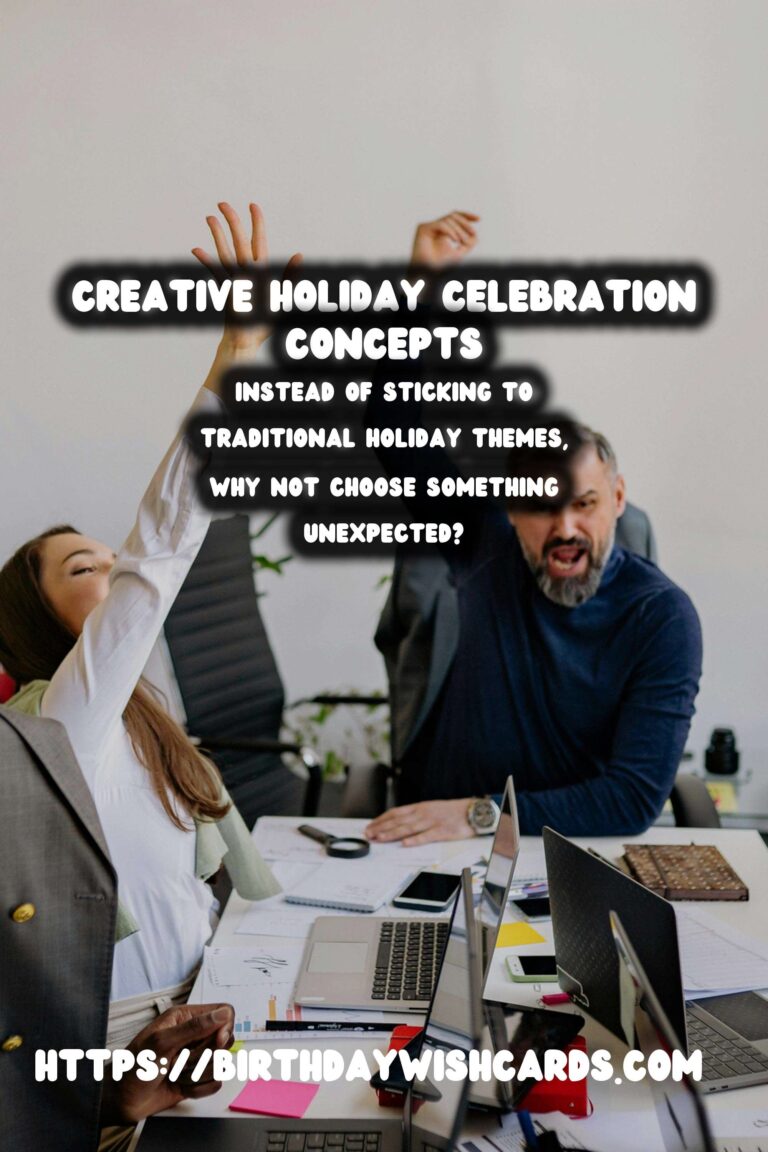 Surprising Ways to Design Holiday Celebration Ideas