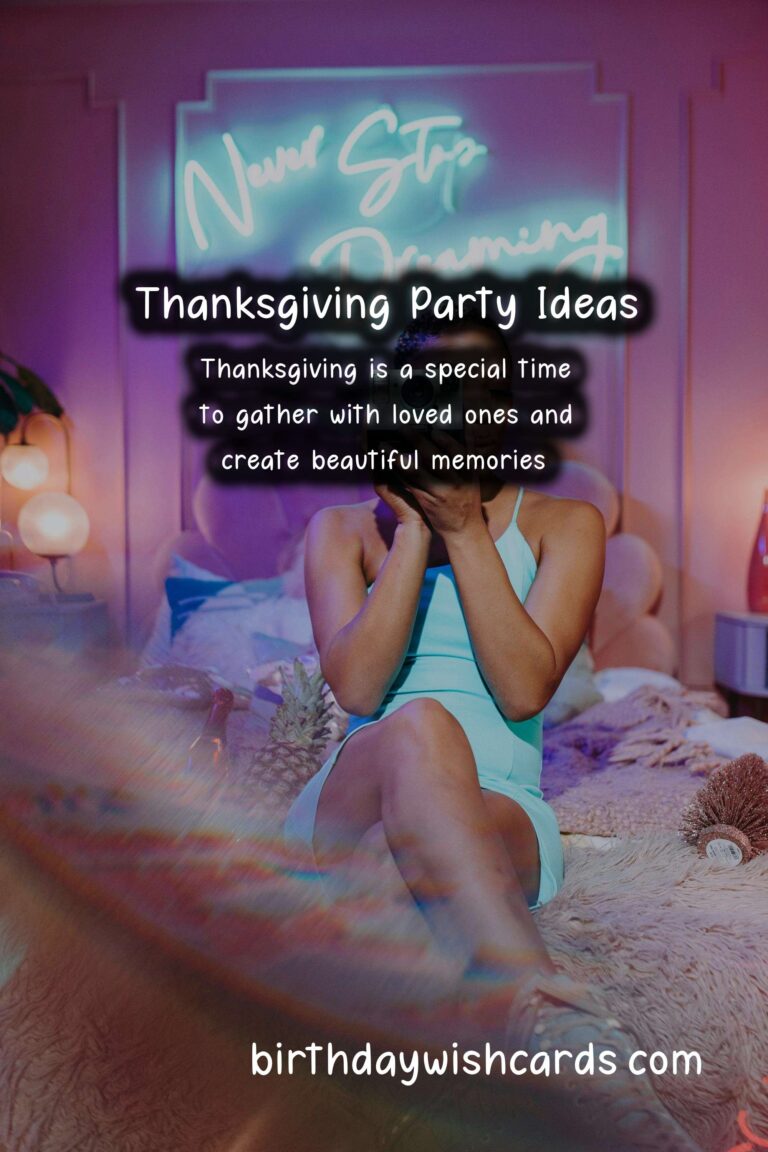 Thanksgiving Party Ideas for Family and Friends