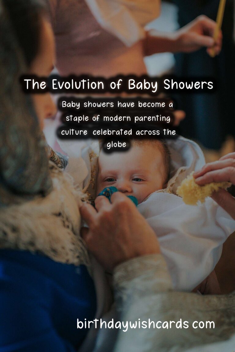 The History Behind Baby Showers: A Journey Through Time
