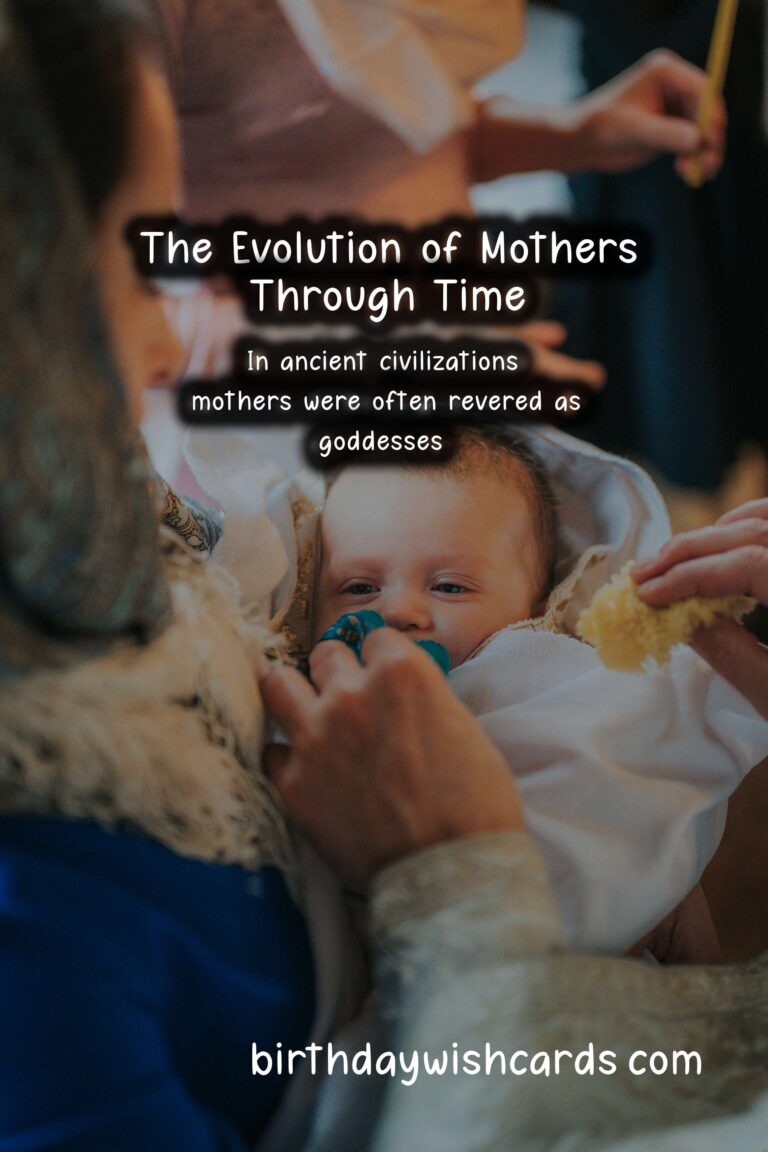 The History Behind Mom: A Journey Through Time