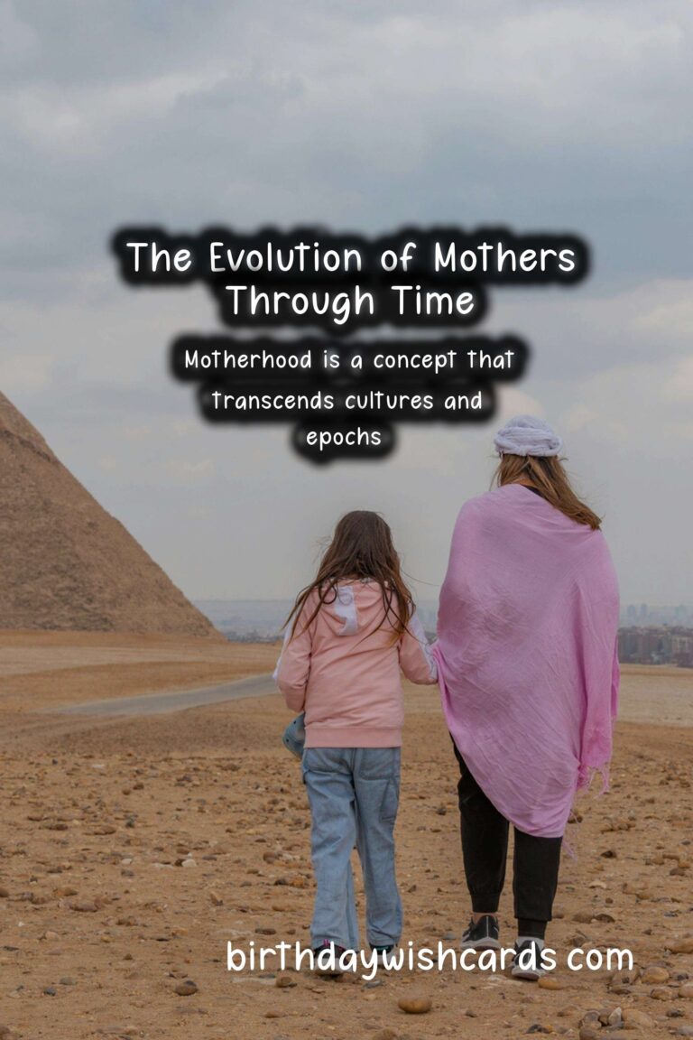 The History Behind Mom: A Journey Through Time