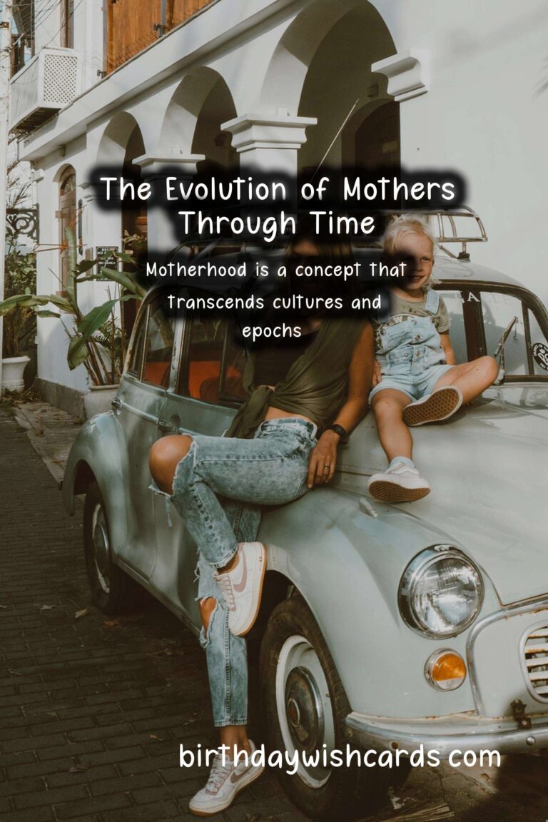 The History Behind Mom: A Journey Through Time