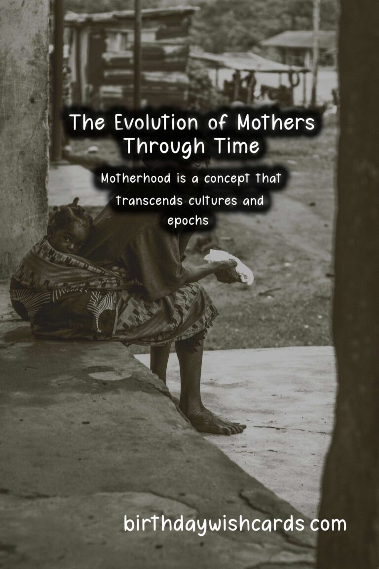 The History Behind Mom: A Journey Through Time