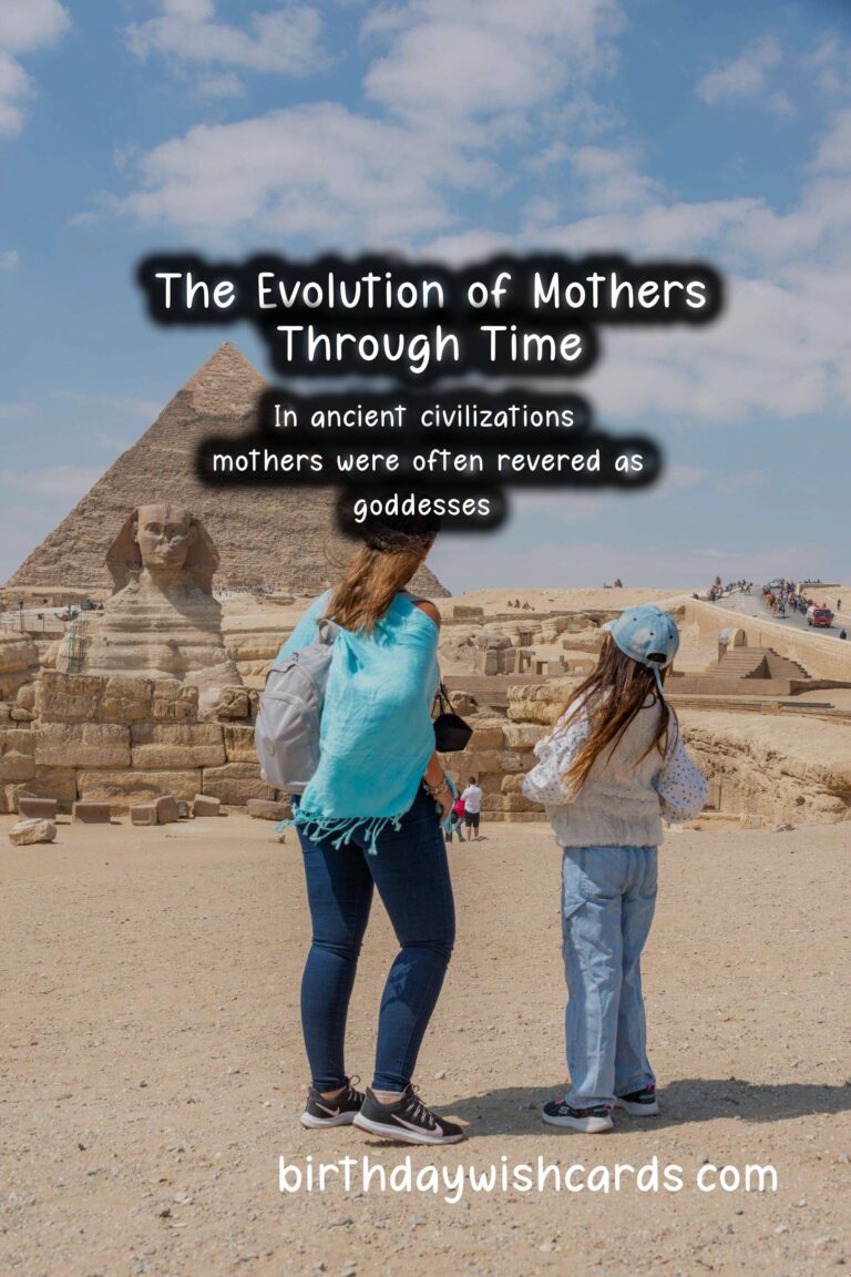 The History Behind Mom: A Journey Through Time