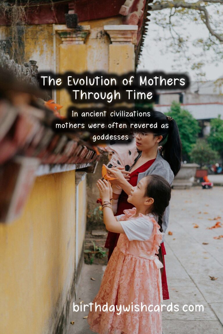 The History Behind Mom: A Journey Through Time