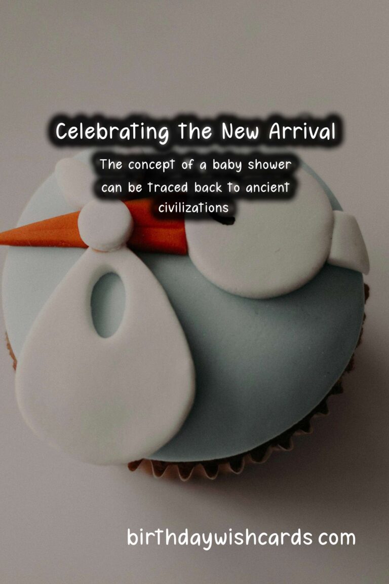 The History and Significance of Baby Showers