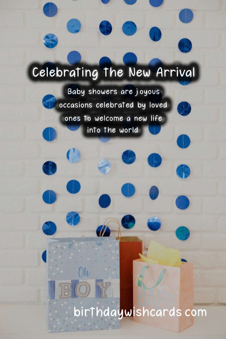 The History and Significance of Baby Showers