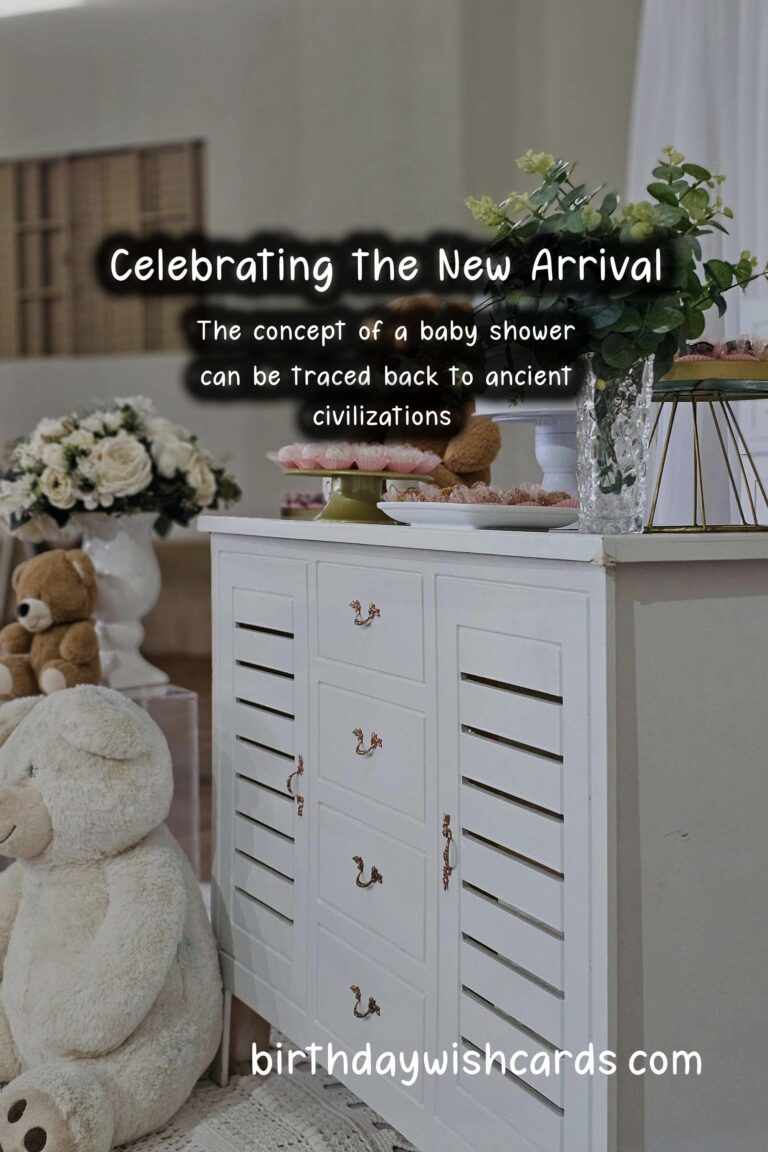 The History and Significance of Baby Showers