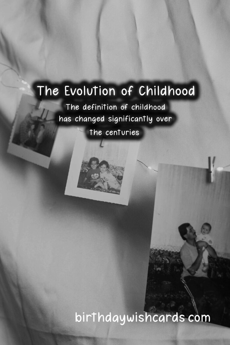 The History and Significance of Children in Society