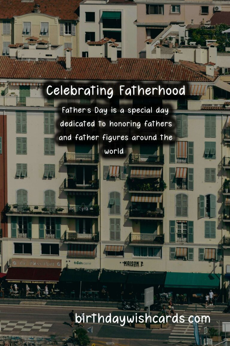 The History and Significance of Father's Day