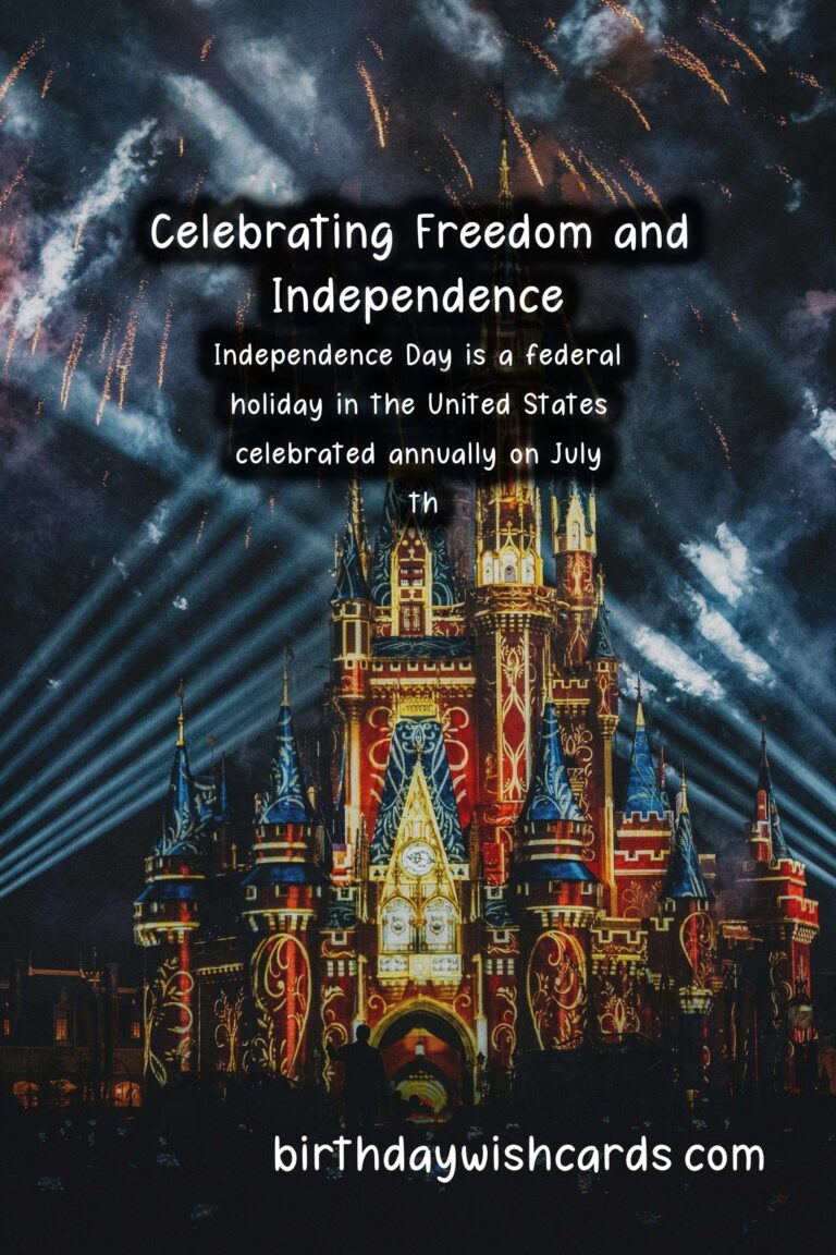 The History and Significance of Independence Day