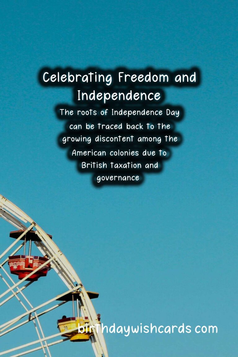 The History and Significance of Independence Day