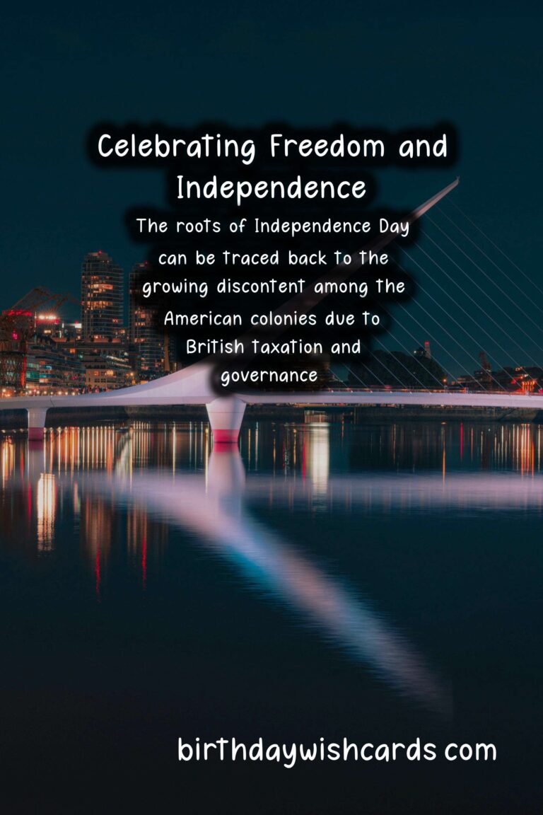 The History and Significance of Independence Day